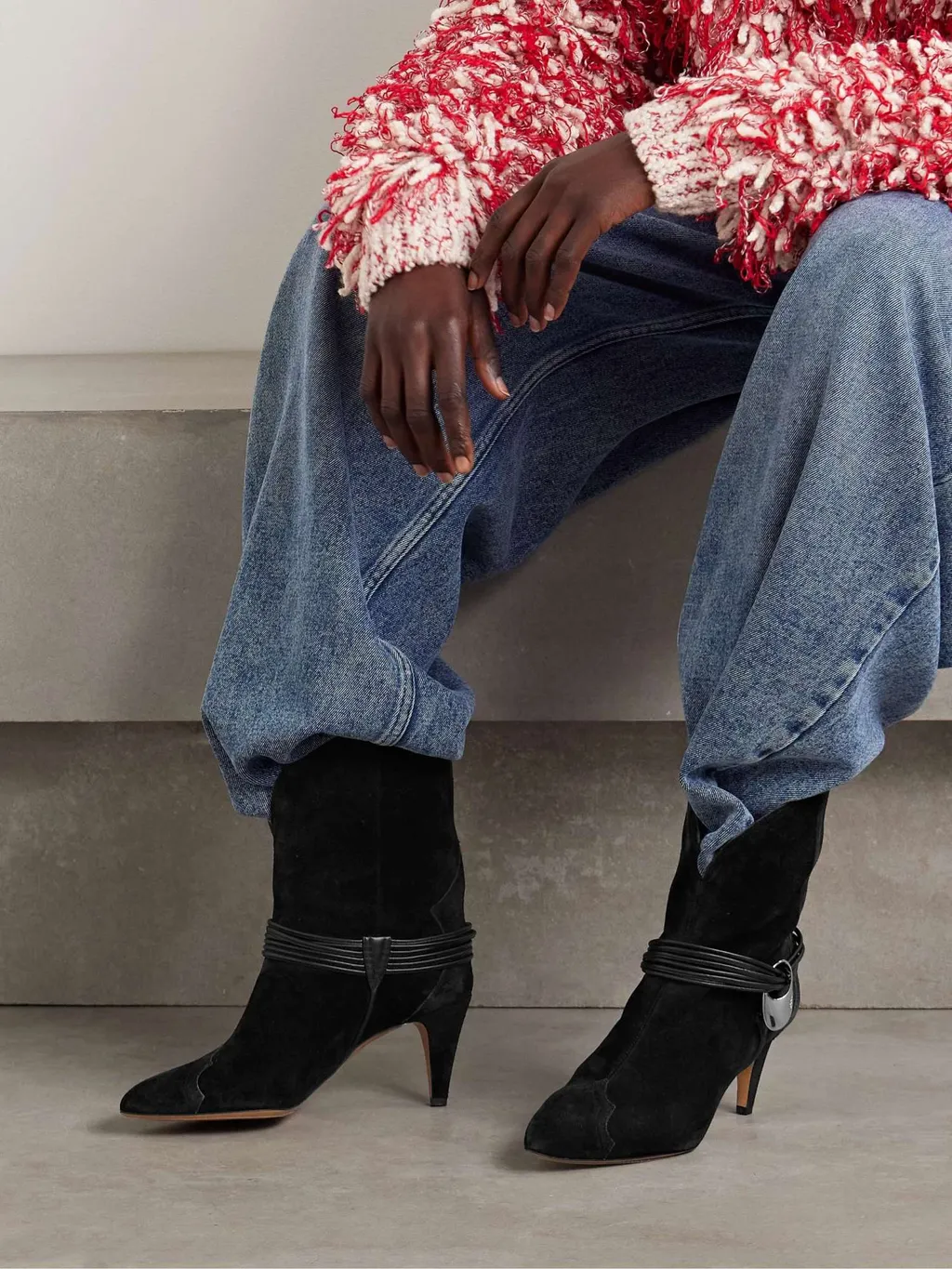Dytho Embellished Ankle Boots