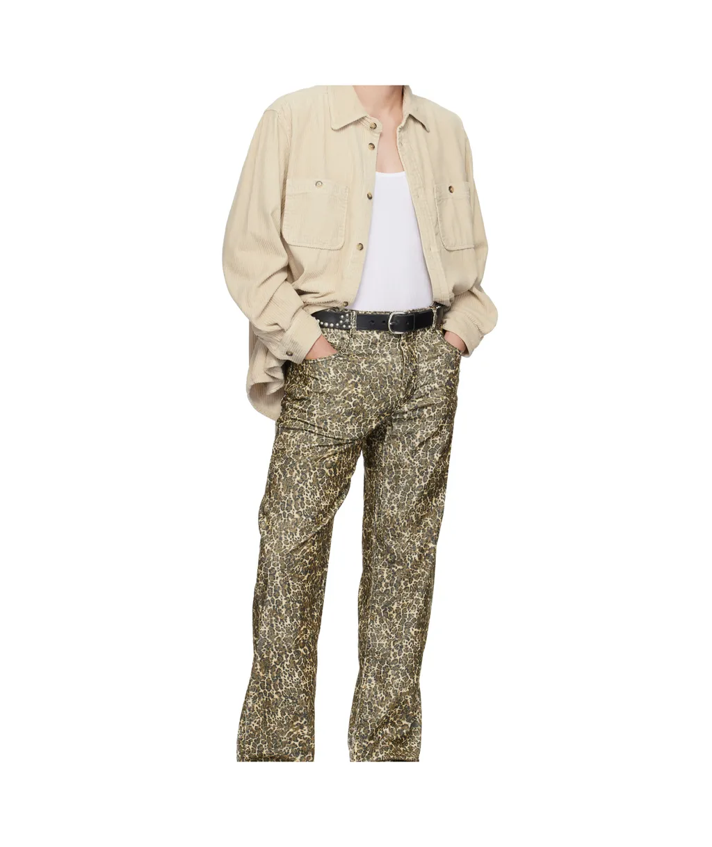 Isabel Marant Nario Buttoned Corduroy Shirt