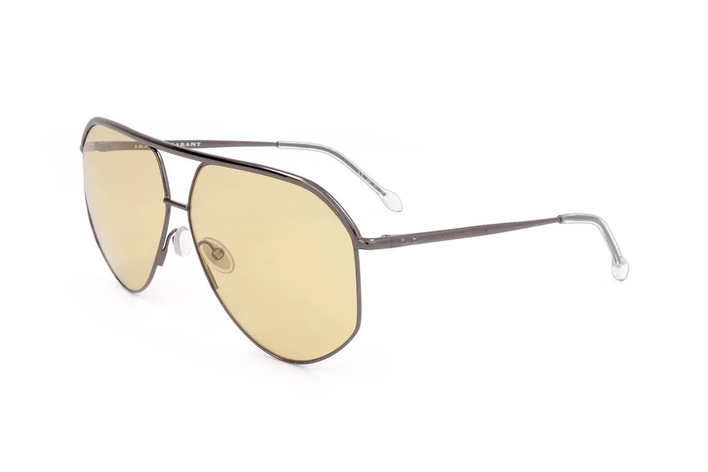 Gradient Lenses Pilot Frame Sunglasses