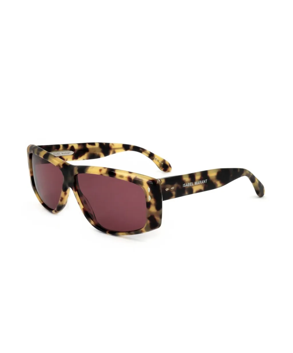 Geometric Frame Sunglasses