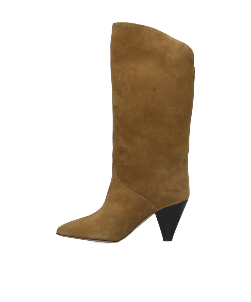 Pointed Toe Heeled Boots