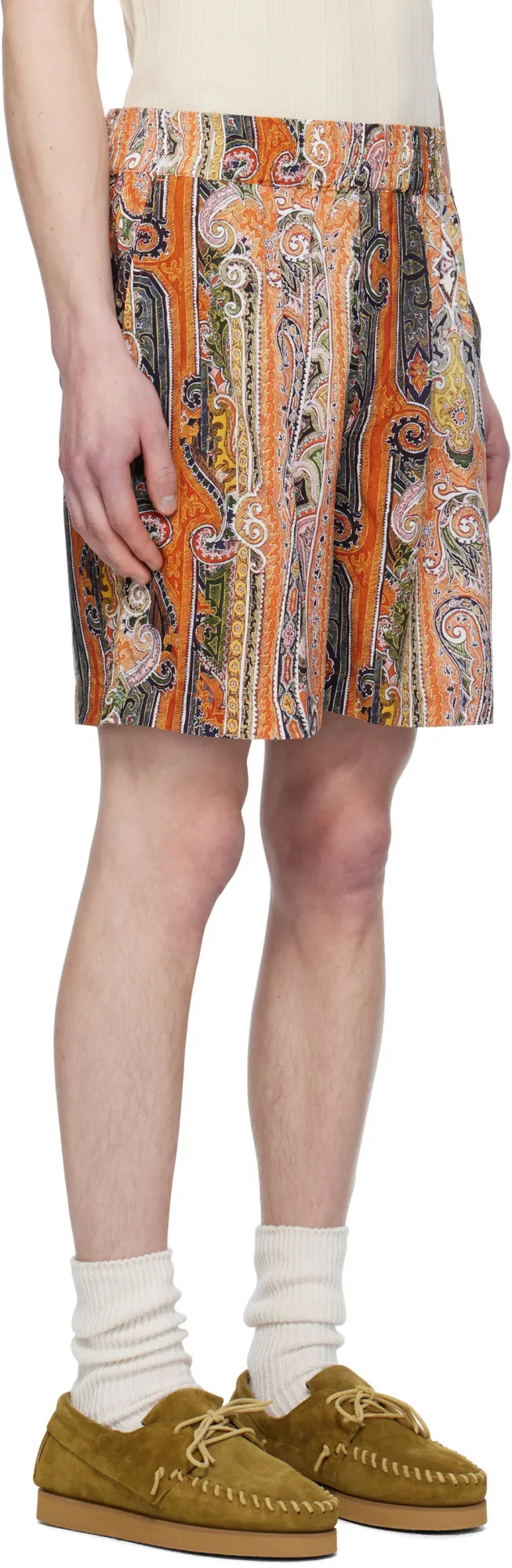 Elastic Waist Shorts