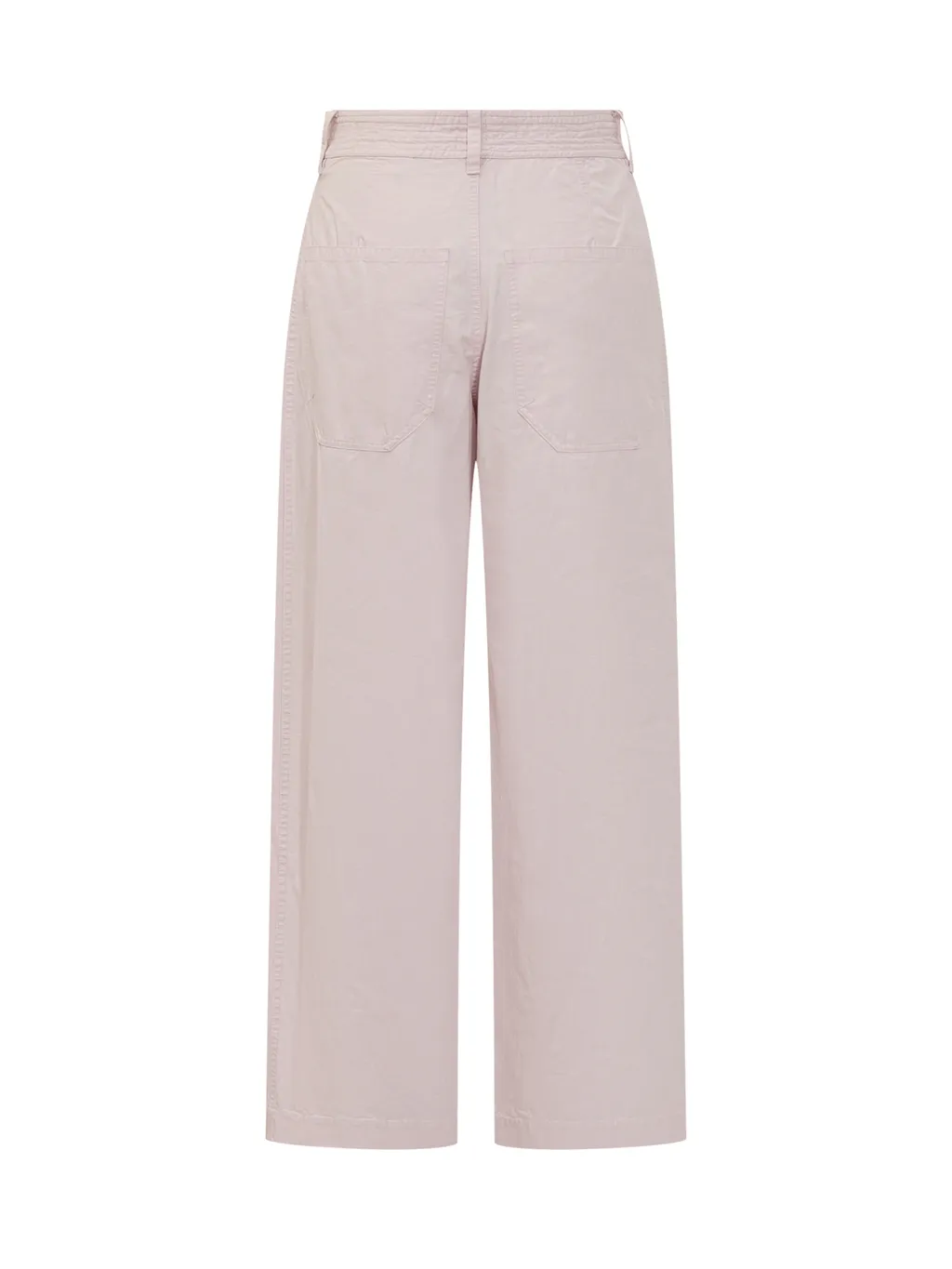 Gathered Loose Fit Pants