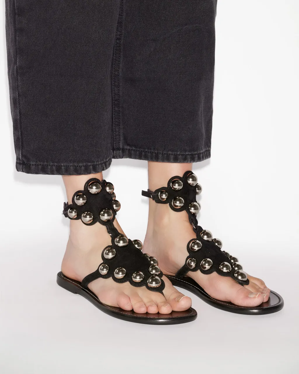 Velvee Embellished Sandals
