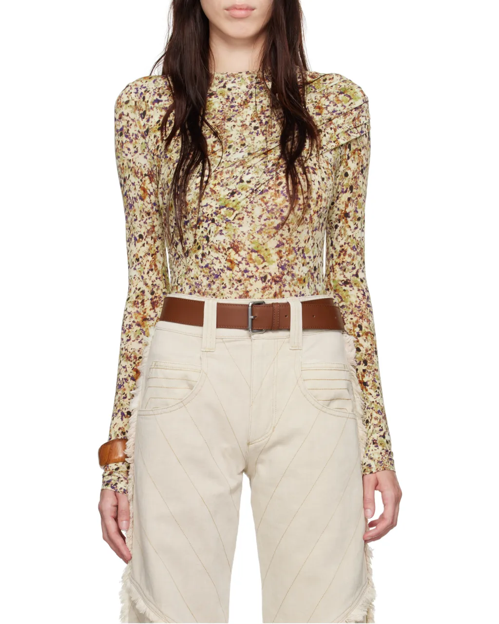 Pleated Blouse