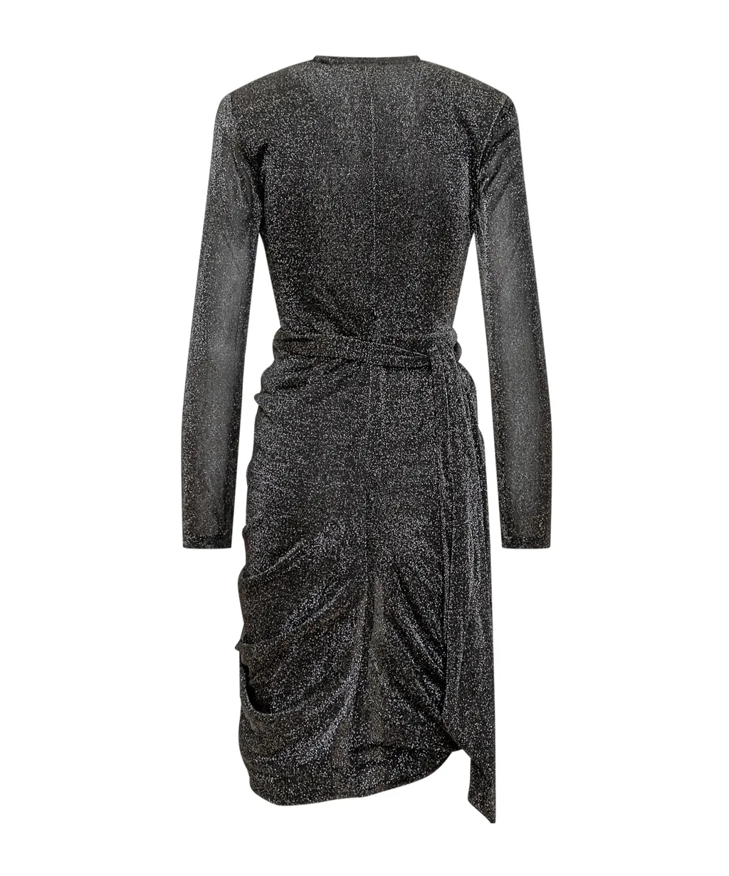 V-Neck Wrap Skirt