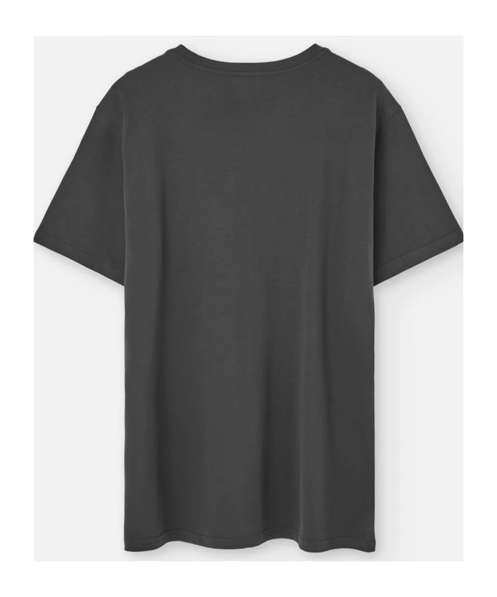 Zafferh Logo Embroidered Crewneck T-Shirt