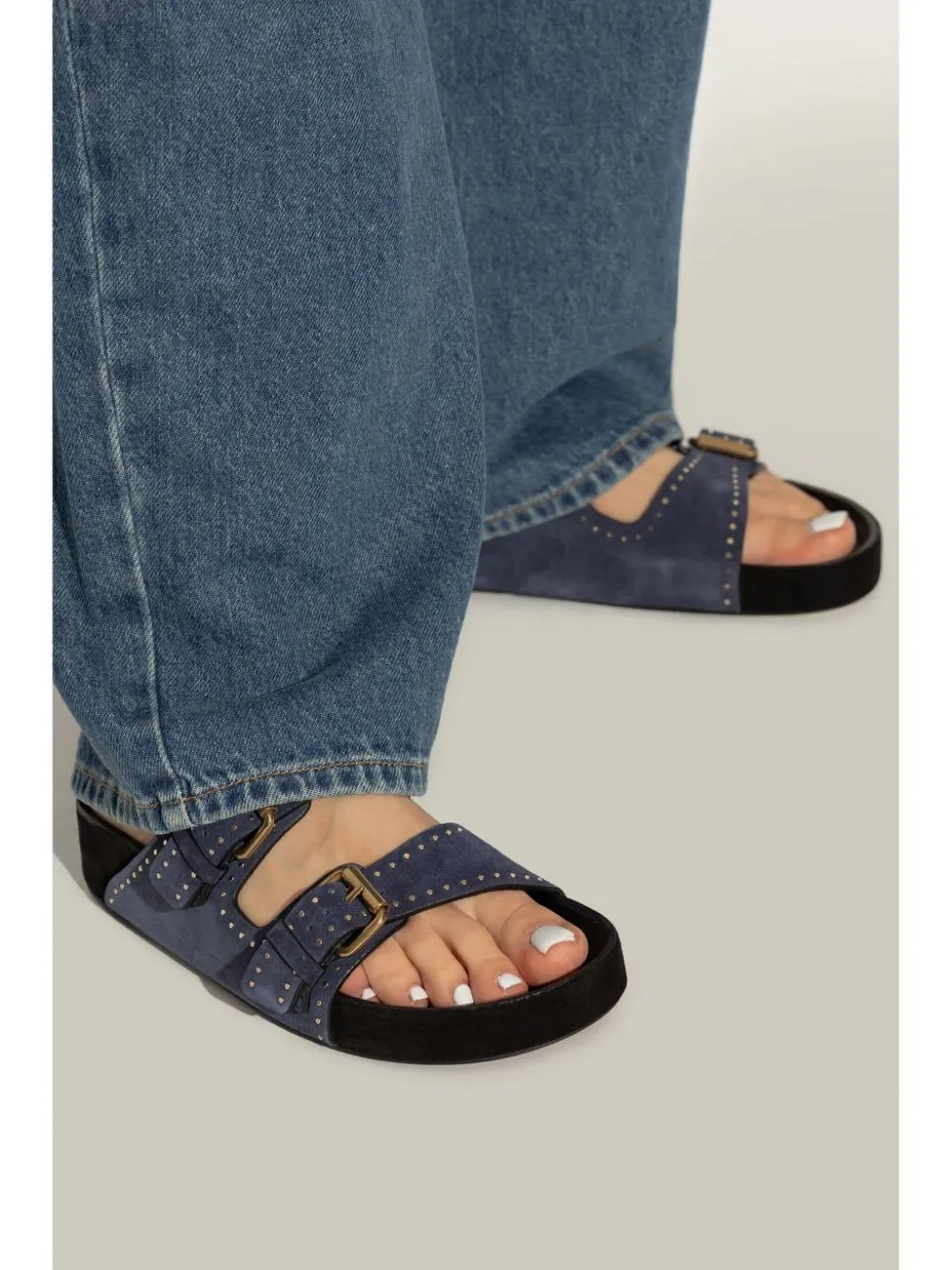 Open-Toe Slippers