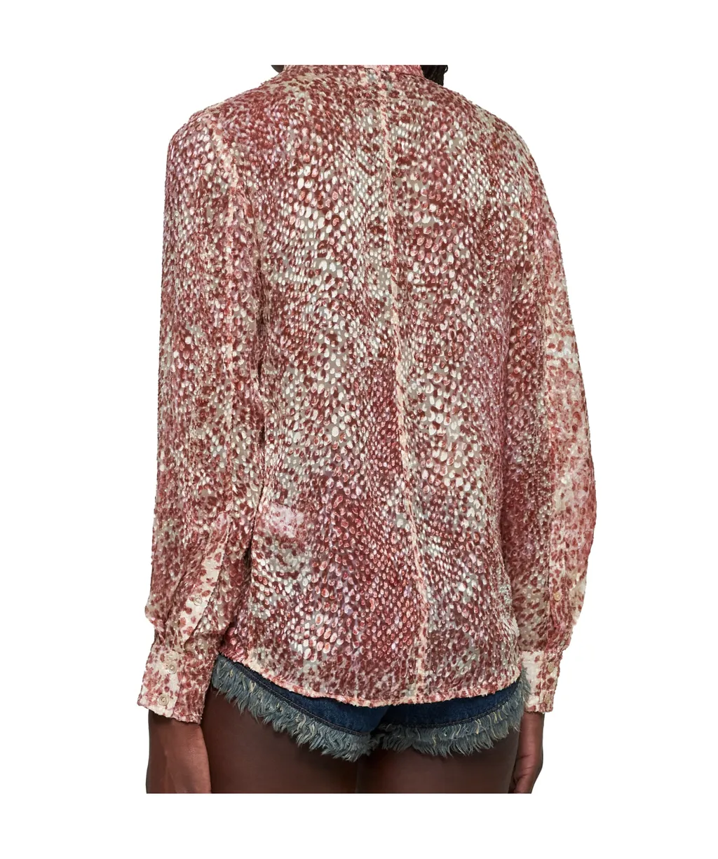 Ilda Pattern-Printed Buttoned Shirt