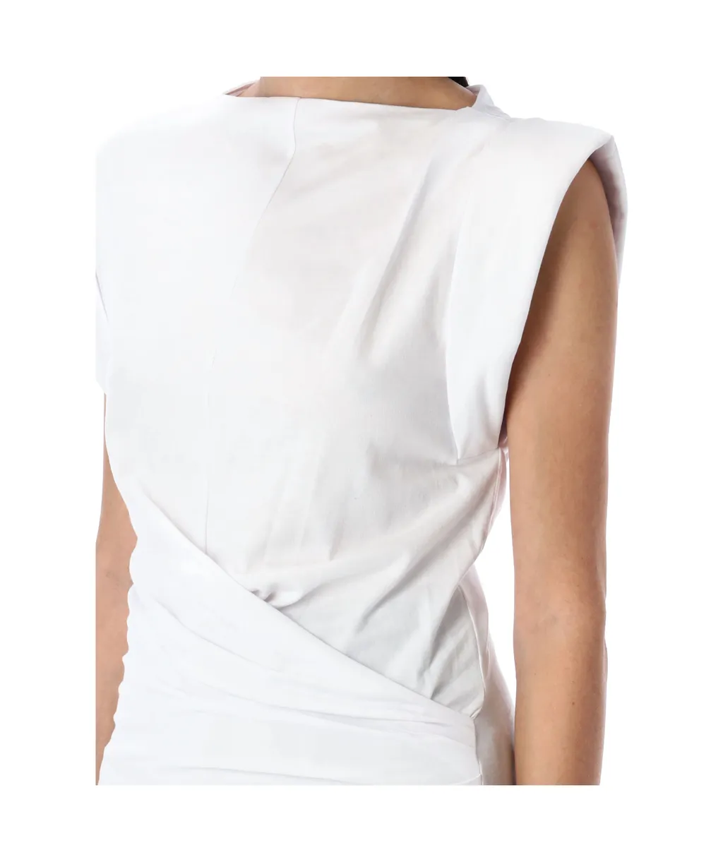 Maisan Cap-Sleeved Top