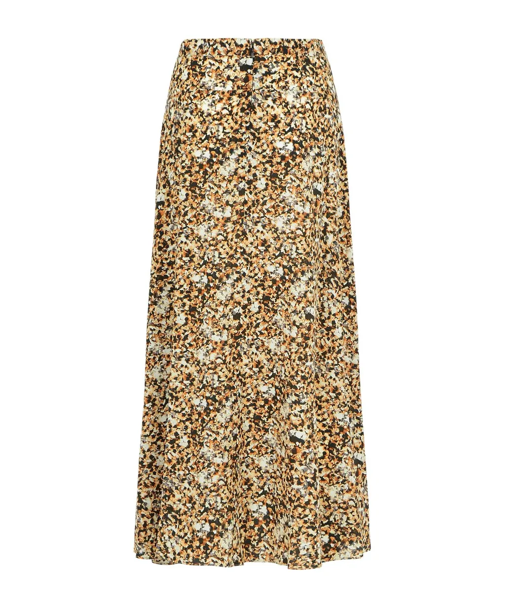 Sakura Printed Long Skirt
