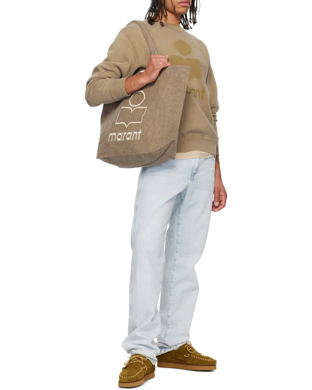 Yenky Logo Embroidered Tote Bag
