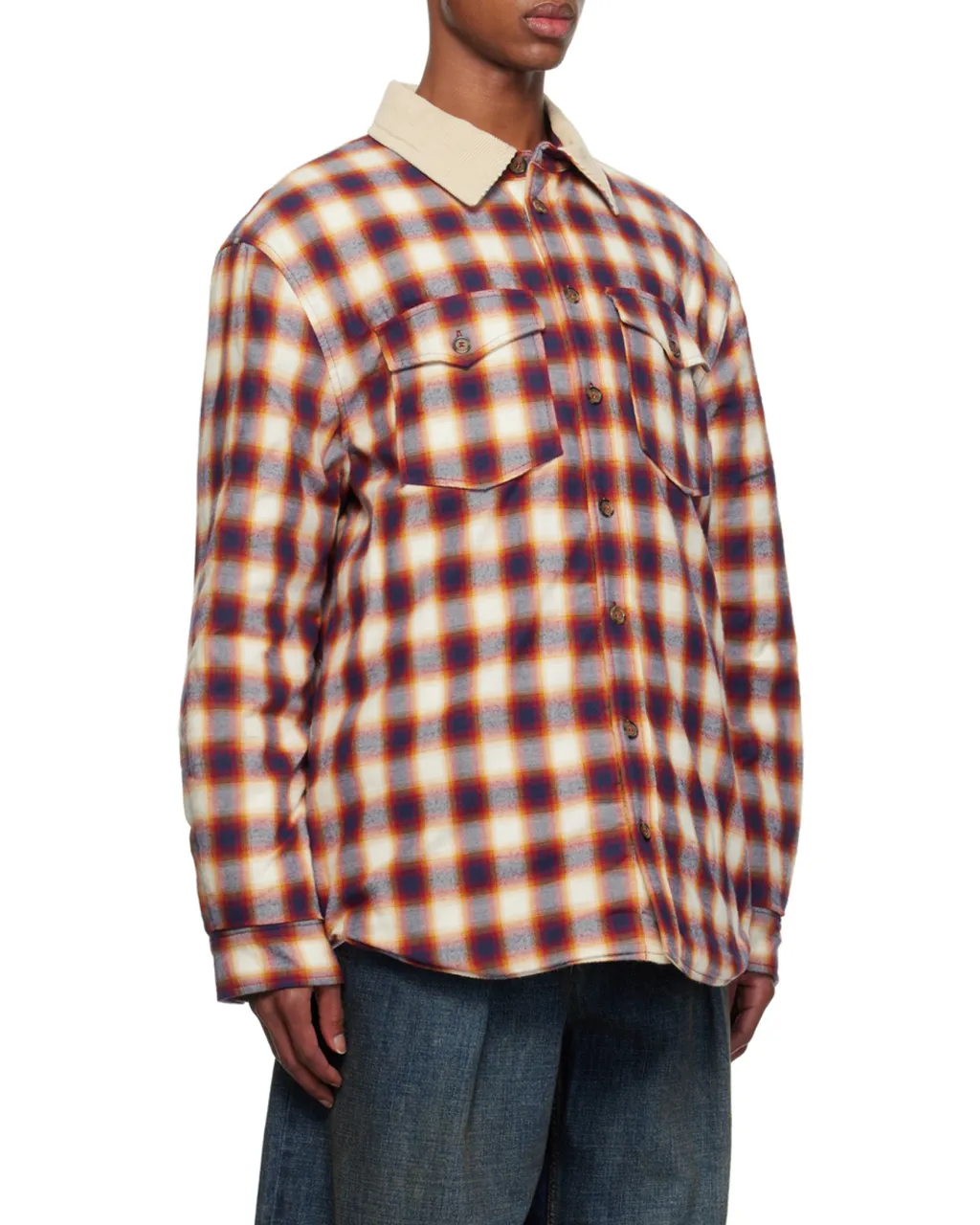 Checked Shirt Jacket