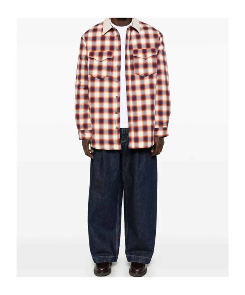 Checked Shirt Jacket