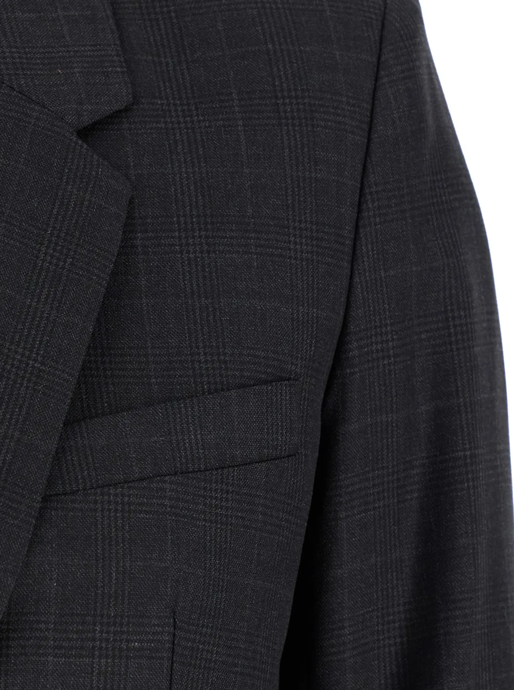 Lesandre Single-Breasted Interwoven Blazer