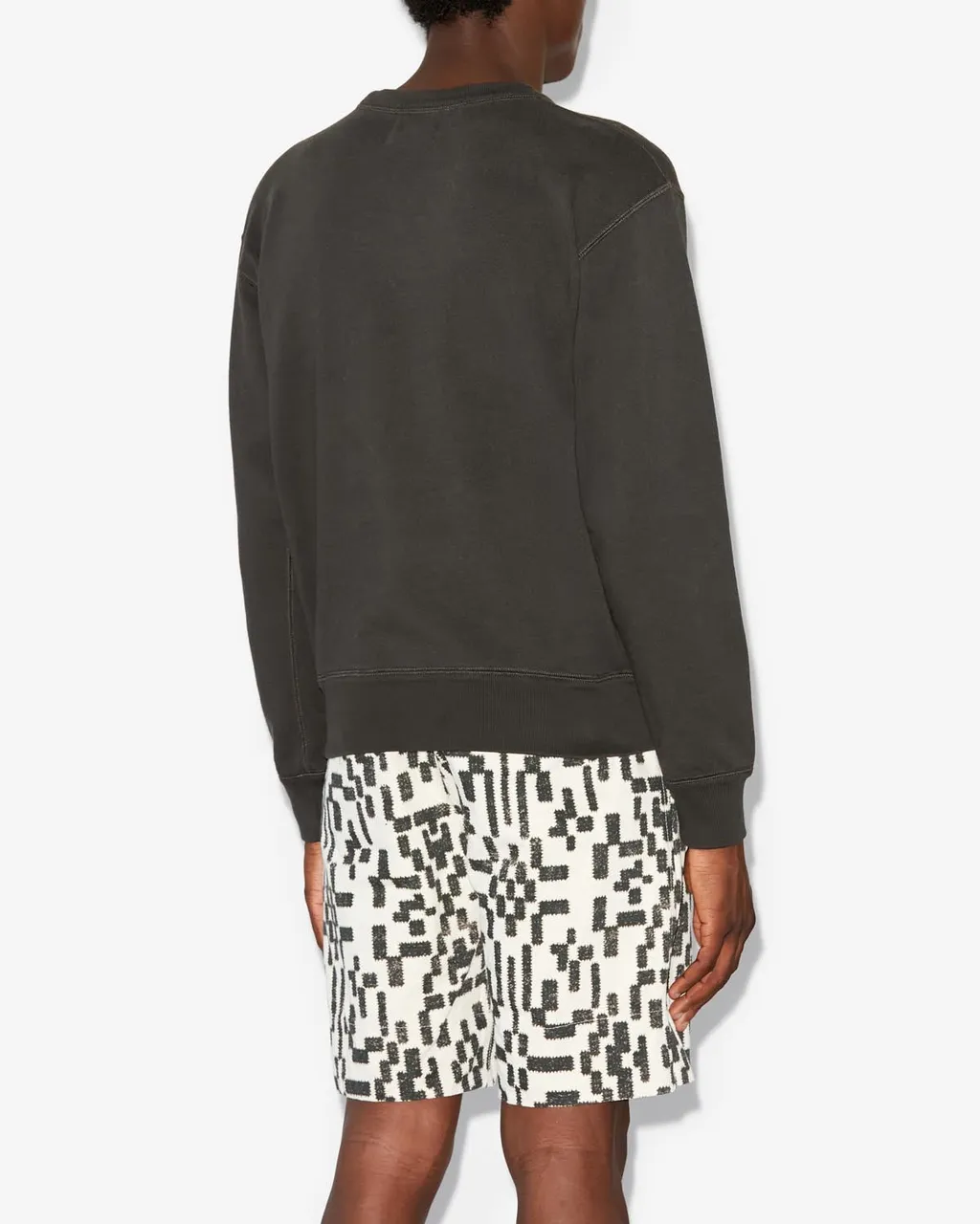 Long-Sleeved Crewneck Sweatshirt
