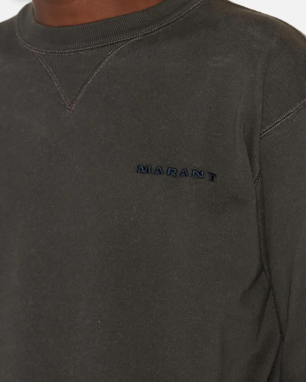 Long-Sleeved Crewneck Sweatshirt