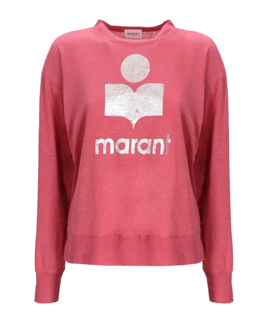 Logo Printed Long-Sleeved T-Shirt