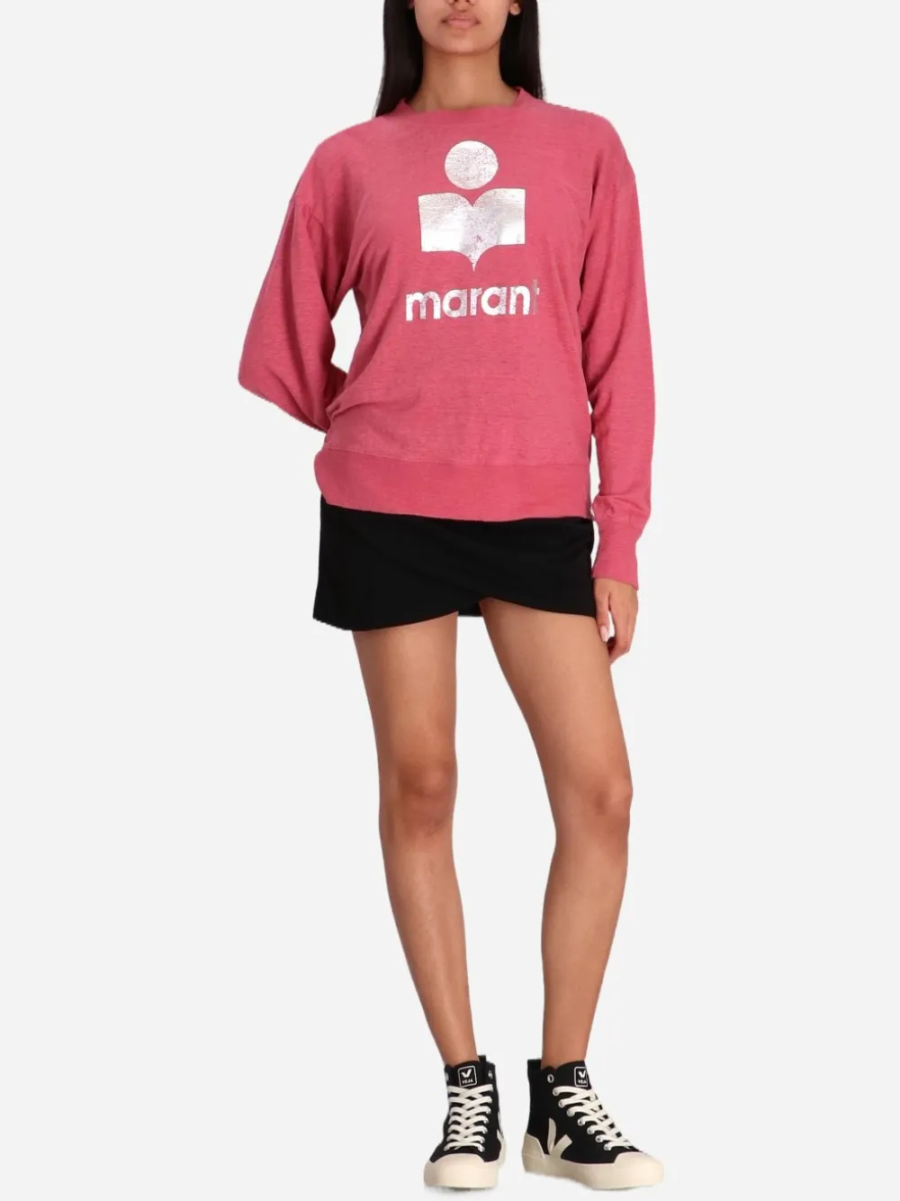 Logo Printed Long-Sleeved T-Shirt