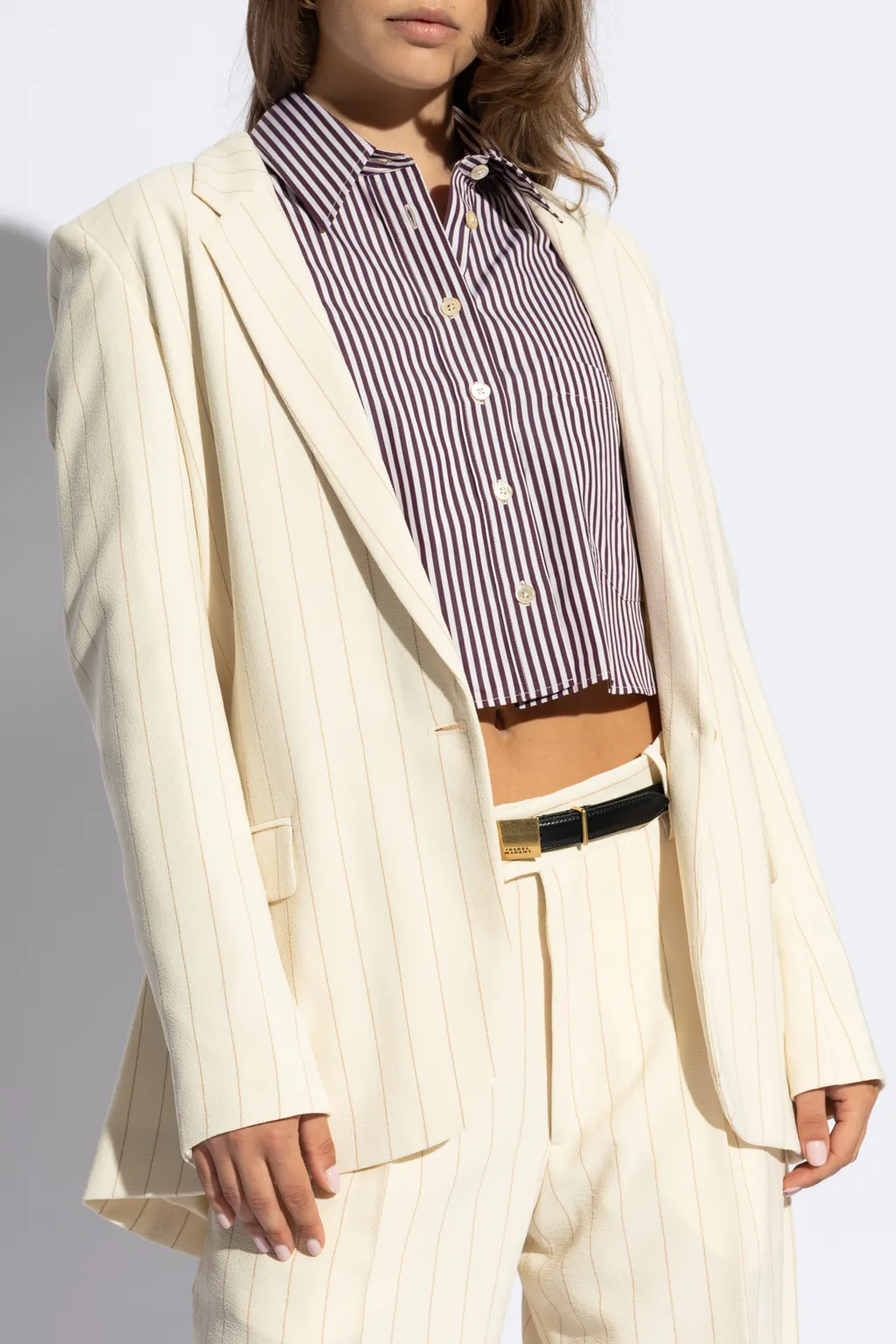 Omelia Single-Breasted Blazer