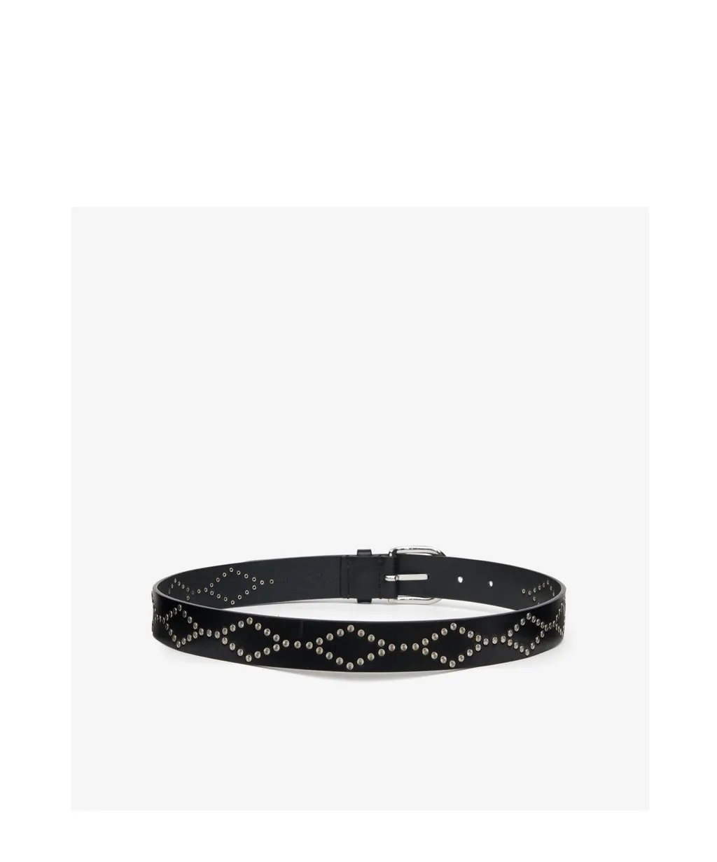 Studded Buckle Belt