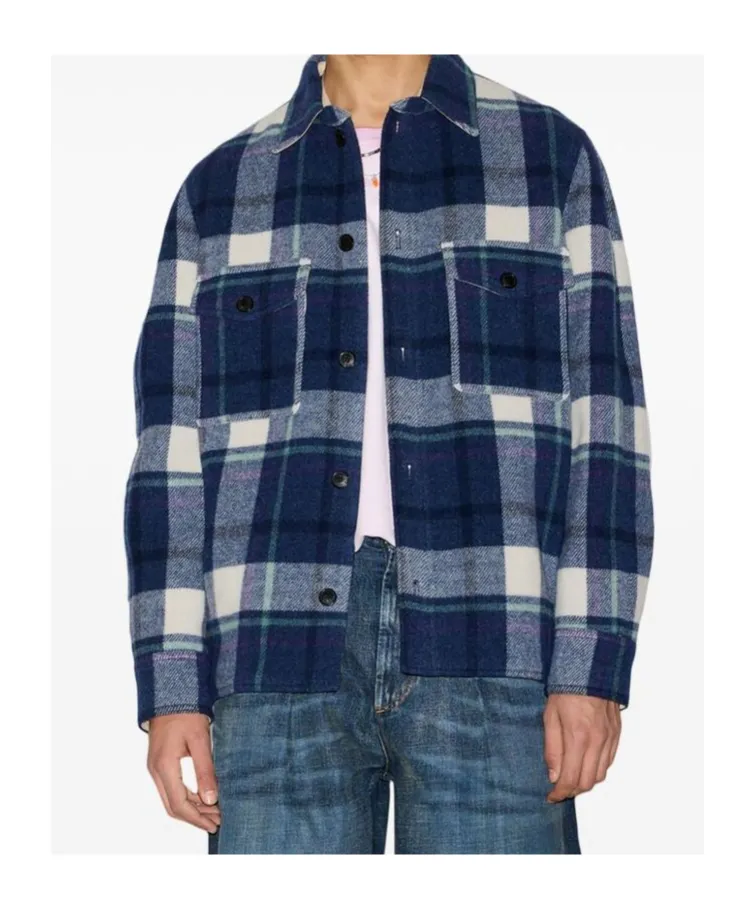 Kevron Checked Shirt Jacket