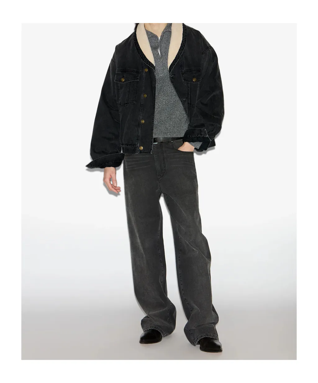 Jackson Button-Up Denim Jacket