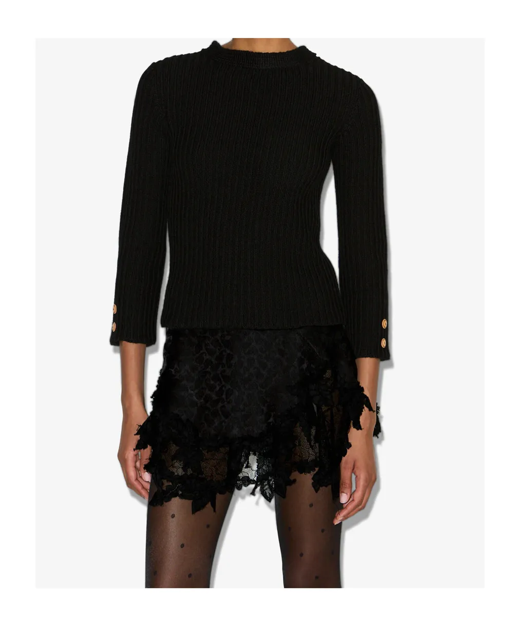 Dixie Ribbed Knit Sweater