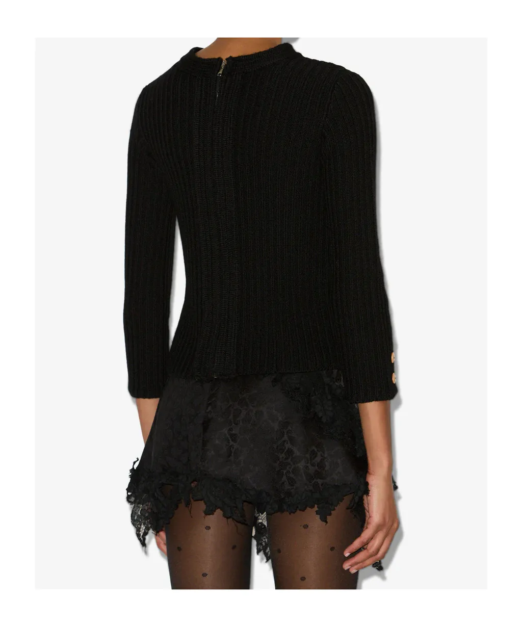 Dixie Ribbed Knit Sweater