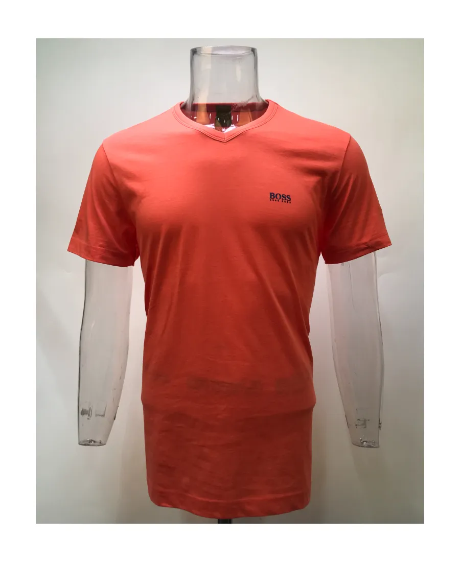 V-Collar Short-Sleeved T-Shirt