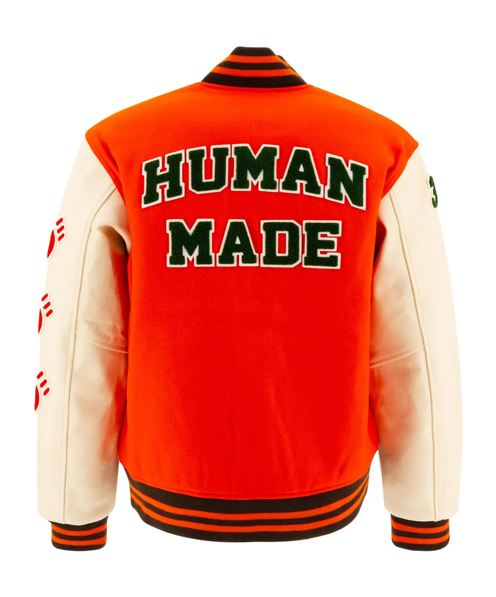 Heart Patch Varsity Jacket