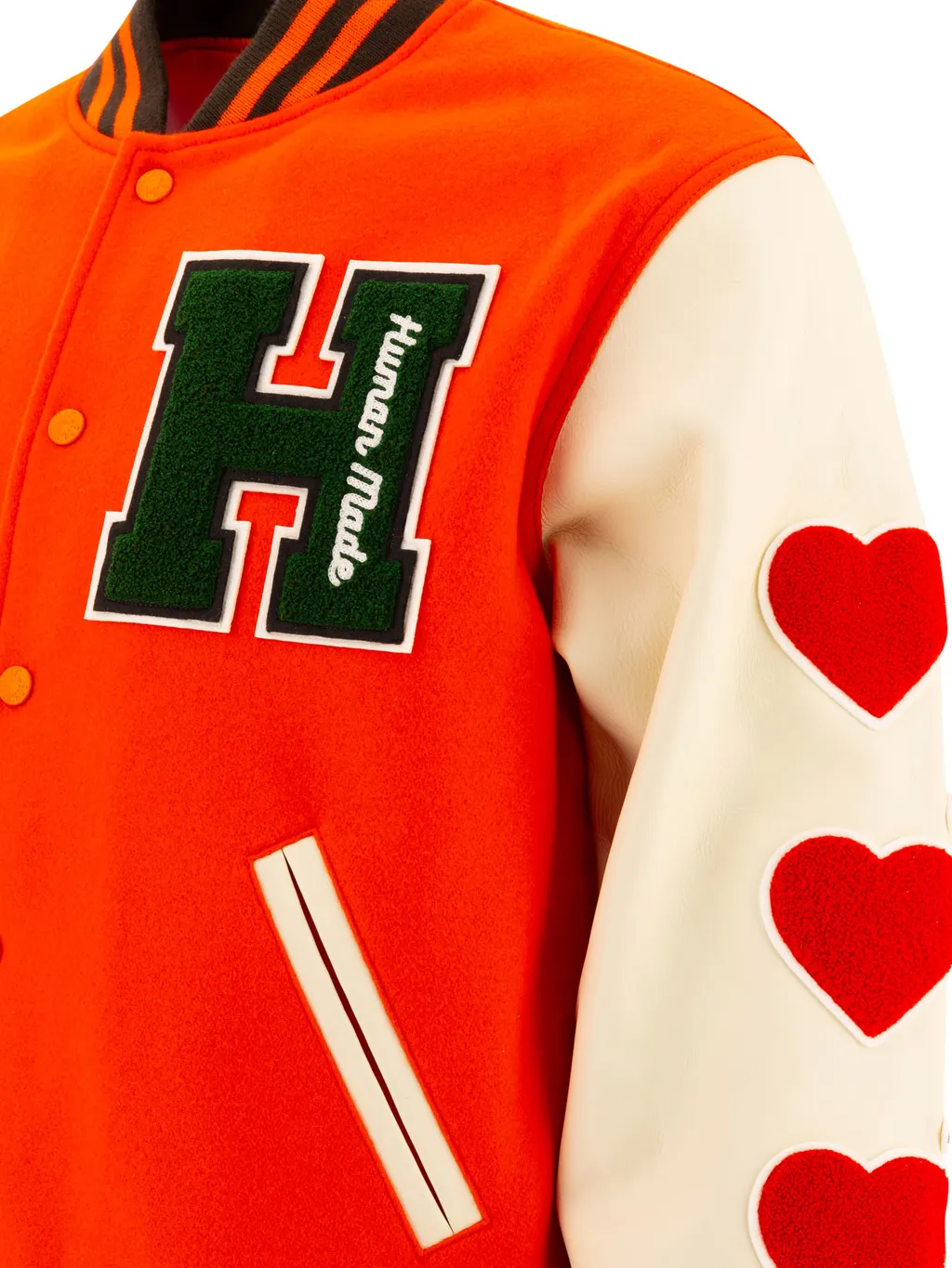Heart Patch Varsity Jacket