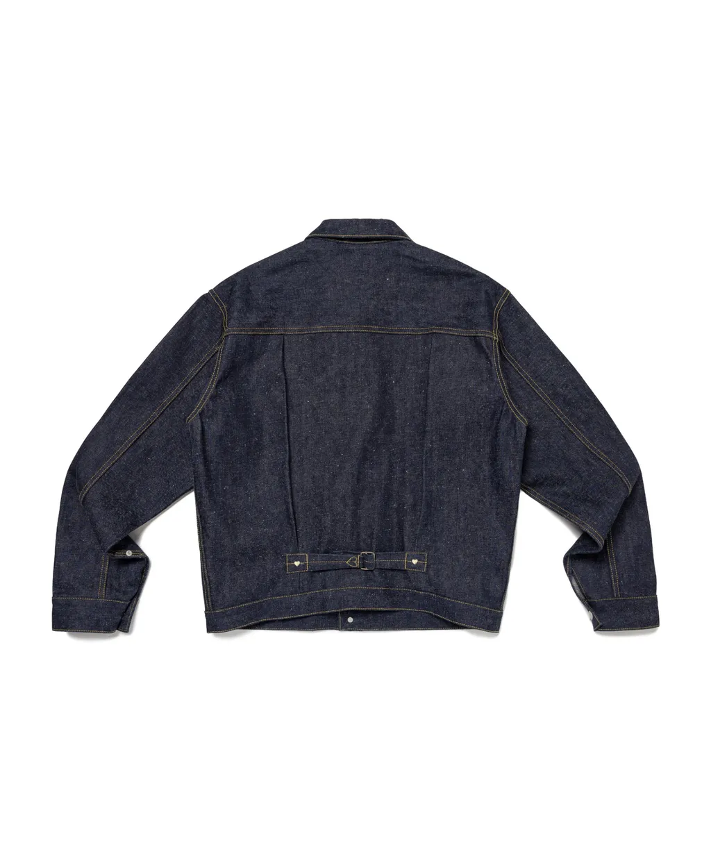 Denim Button-Up Jacket