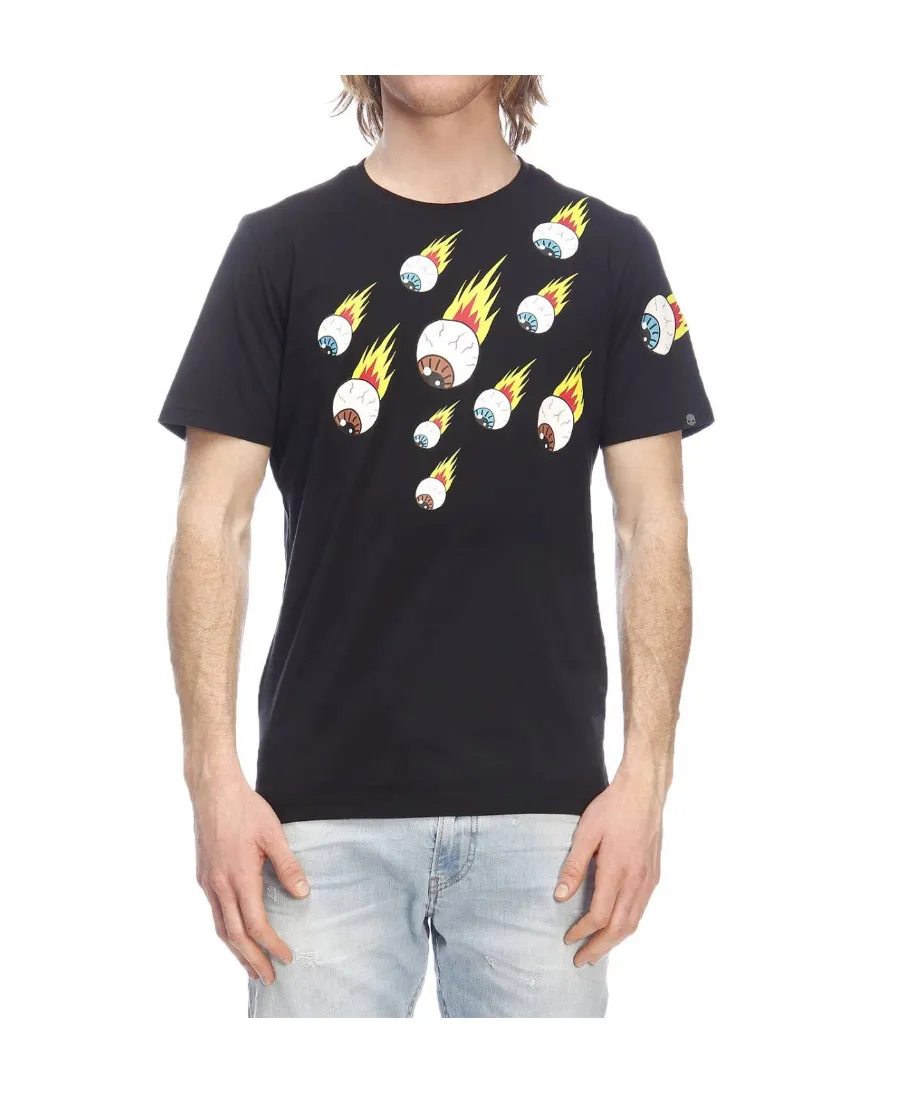 T-Shirt With Round Neck And Short Sleeves