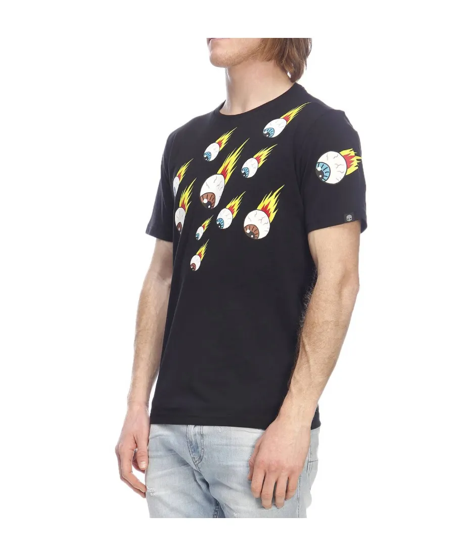 T-Shirt With Round Neck And Short Sleeves