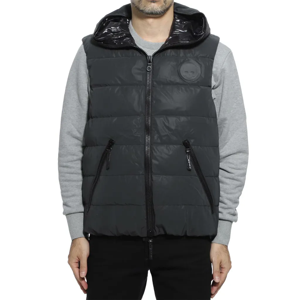 Hooded Vest Down Jacket