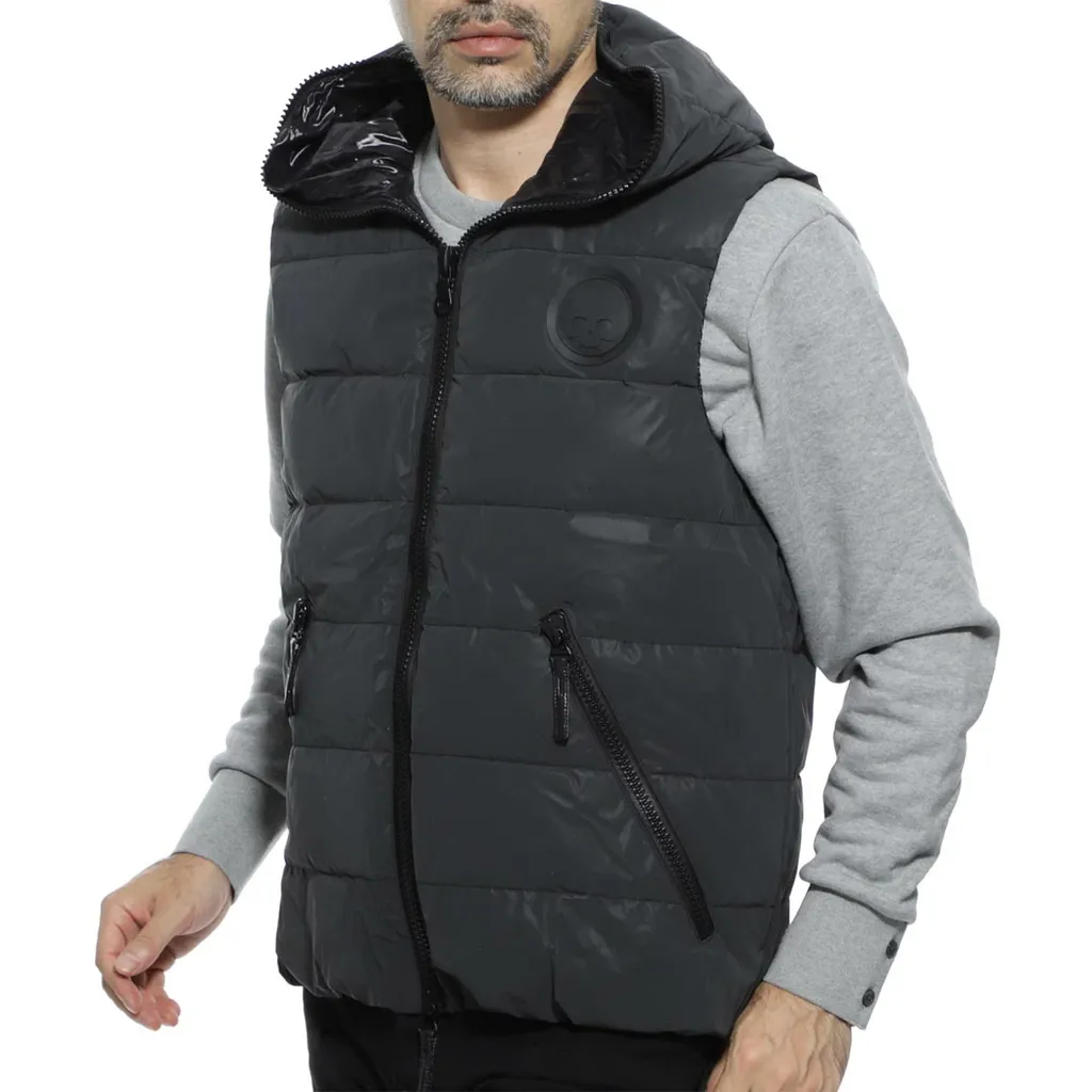 Hooded Vest Down Jacket