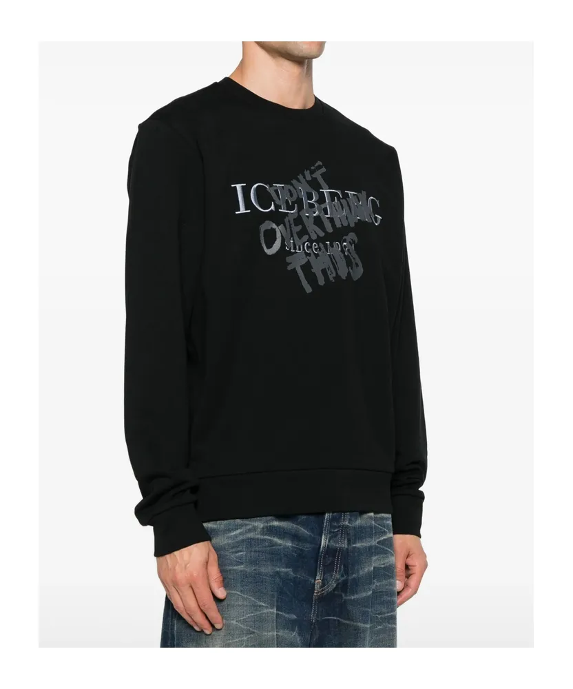 Logo-Print Cotton Sweatshirt