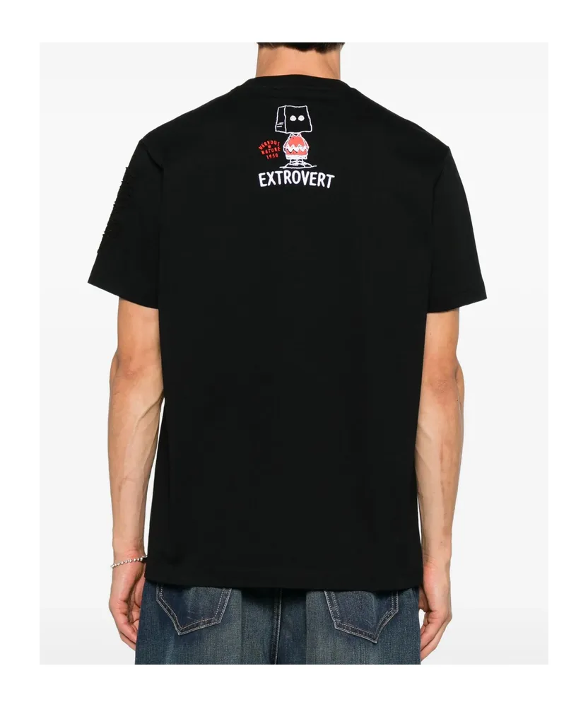 X Peanuts Crew-Neck T-Shirt