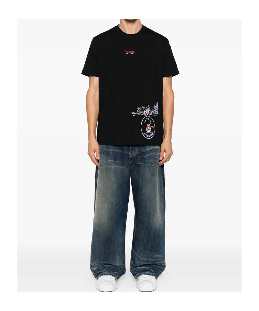 X Peanuts Crew-Neck T-Shirt
