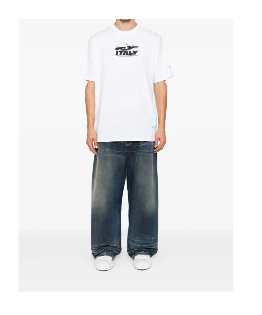 Graphic-Print Cotton T-Shirt