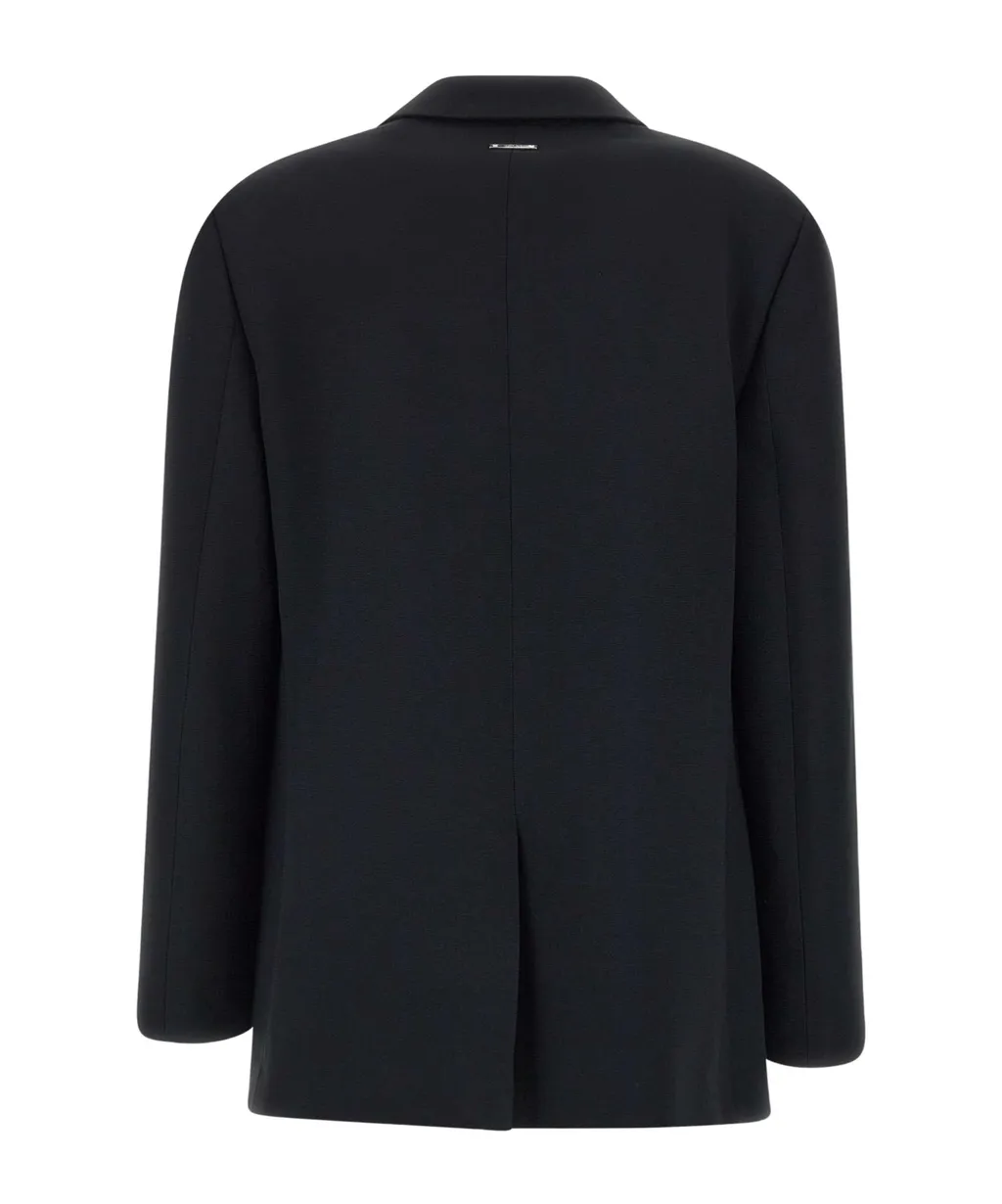 Single-Breasted Long Sleeve Suit Jacket