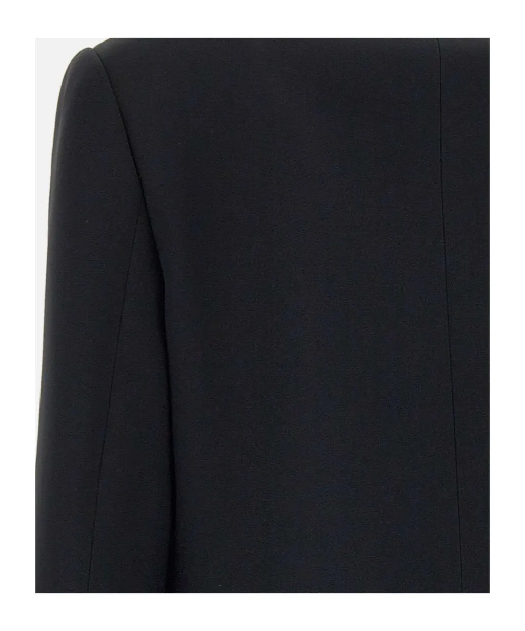 Single-Breasted Long Sleeve Suit Jacket