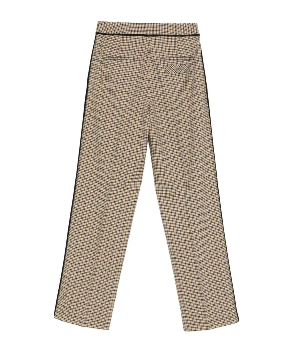 Checked Trousers