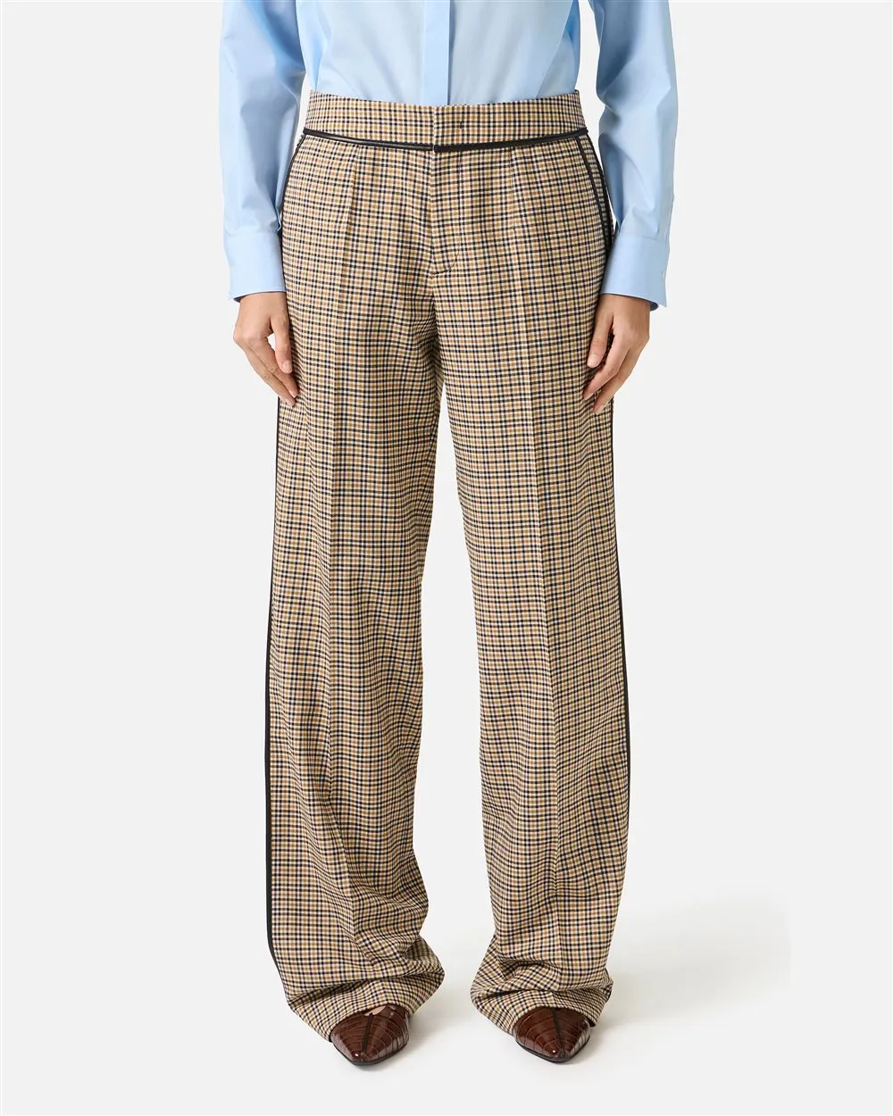 Checked Trousers