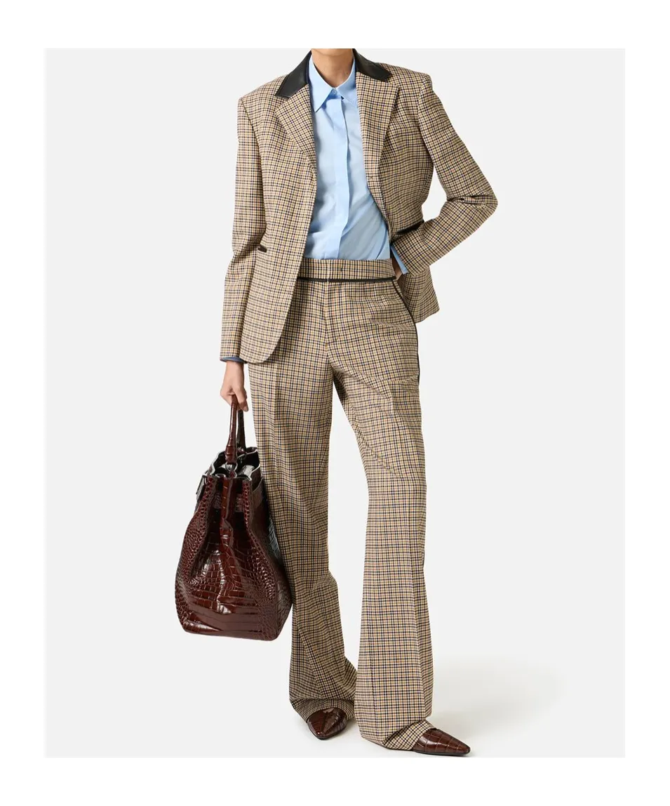 Checked Trousers