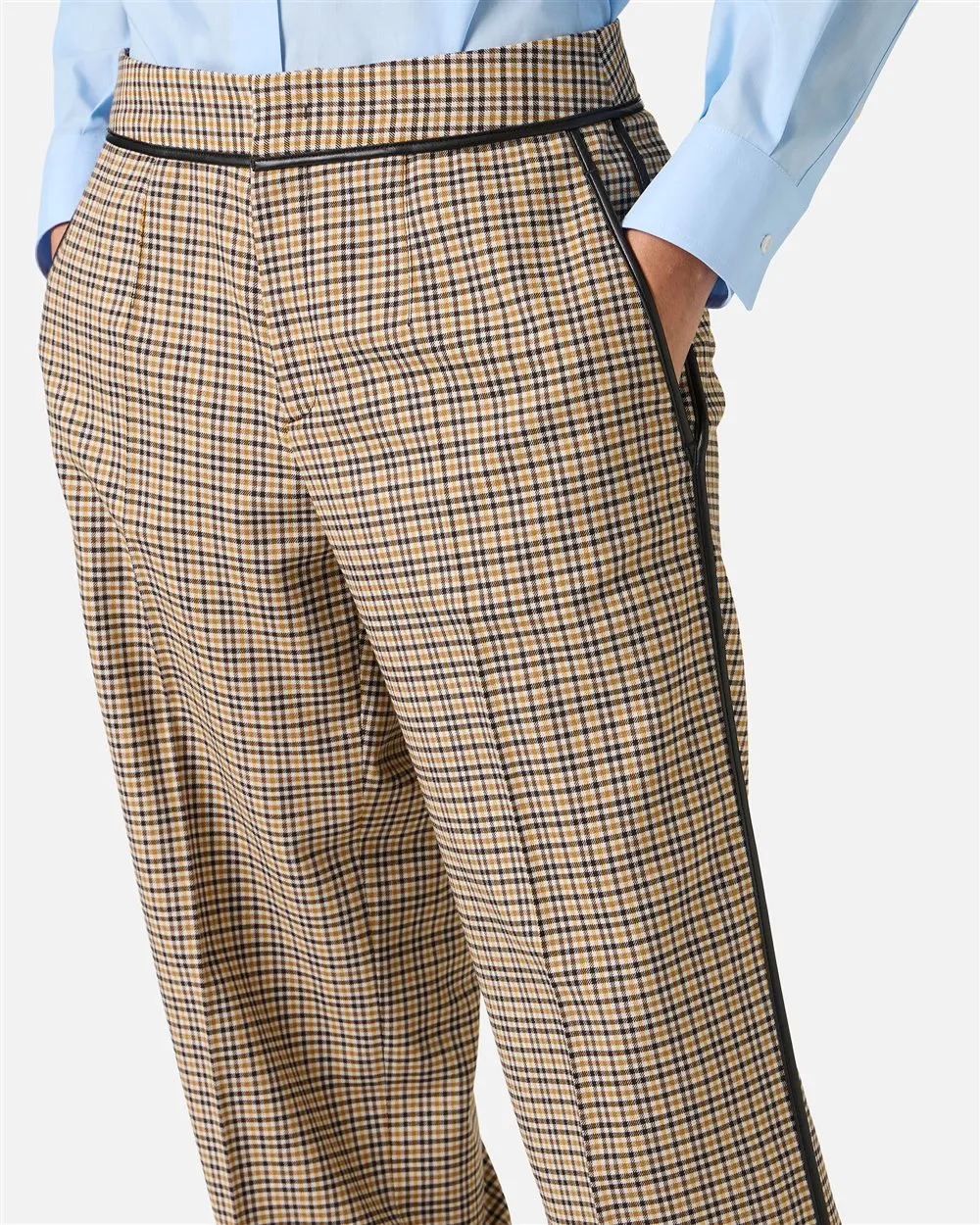 Checked Trousers
