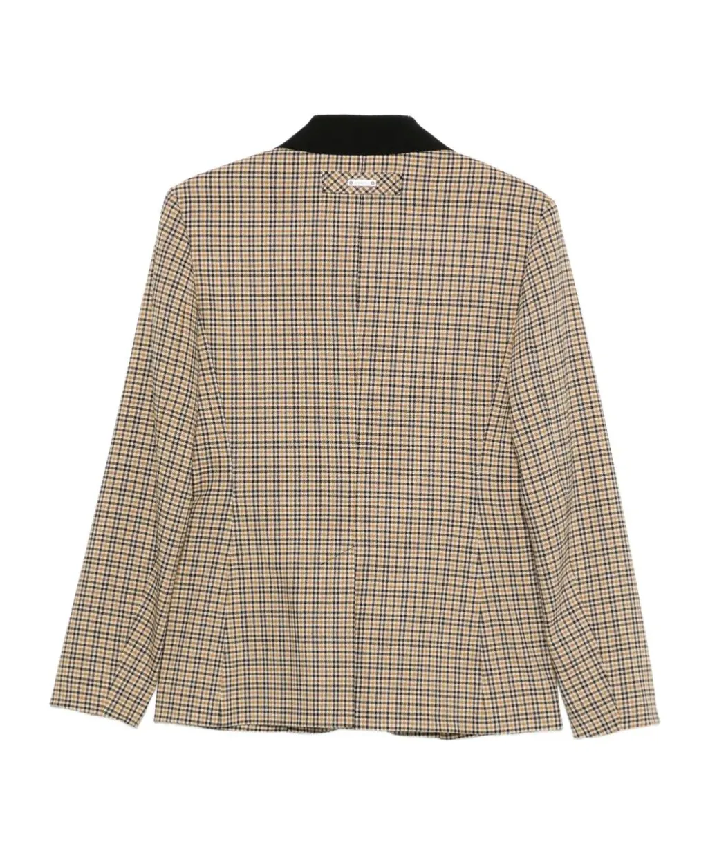 Check-Pattern Jacket