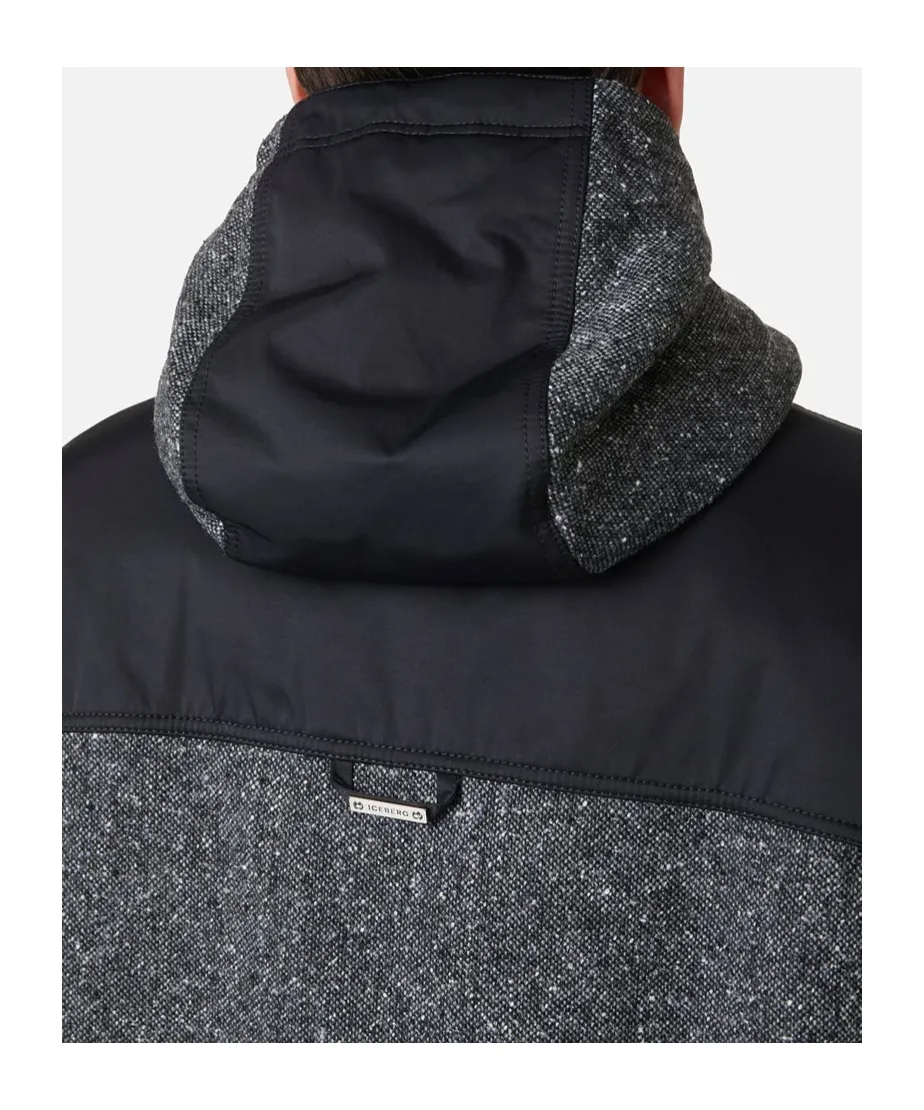 Panelled Hooded Jacket