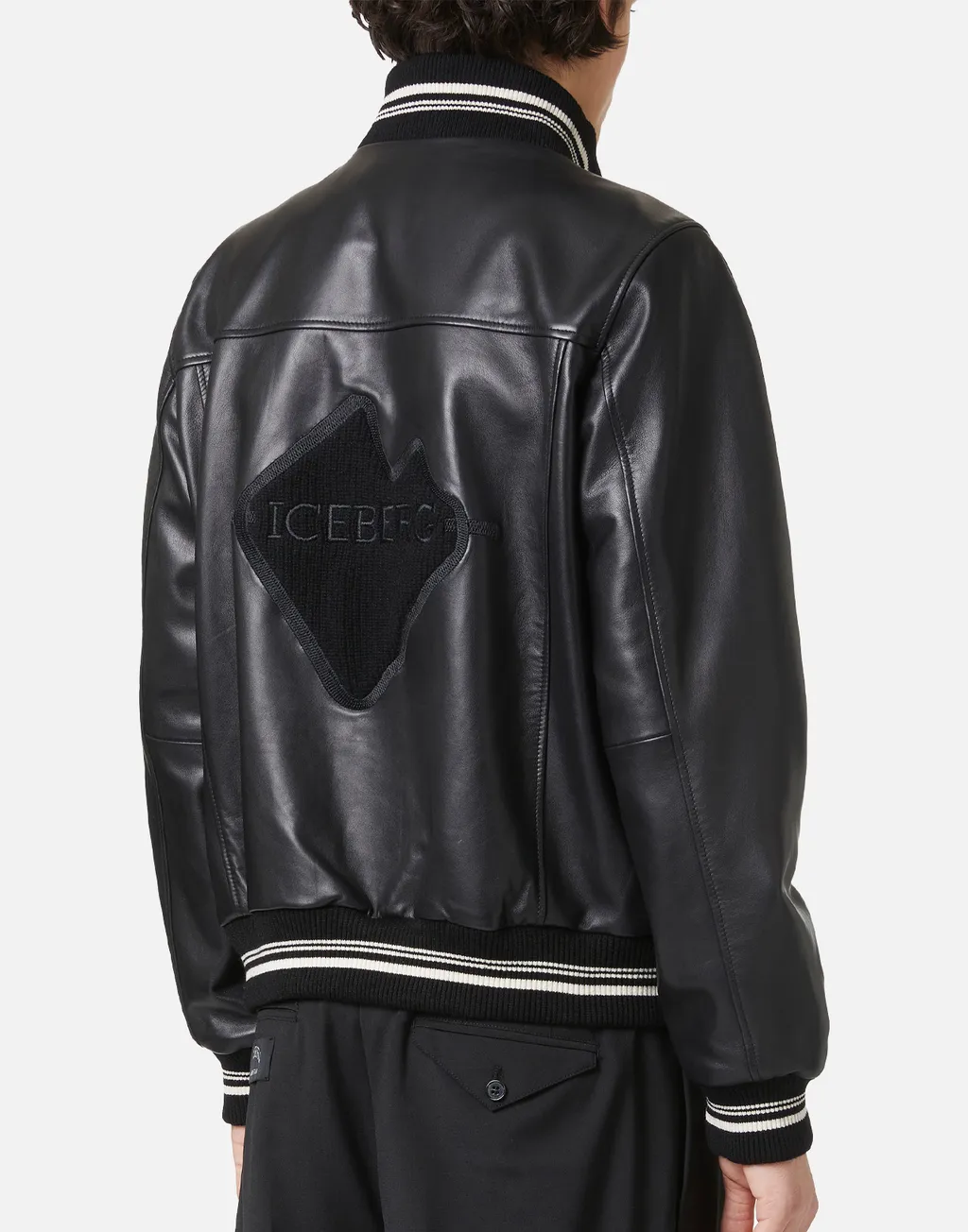 High Neck Zipped Bomber Jacket